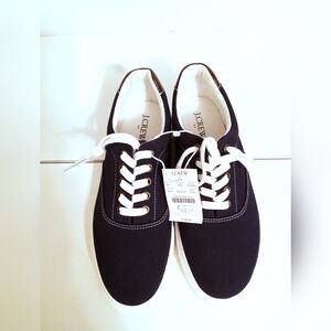 J. Crew Mens Navy Sneakers 9M